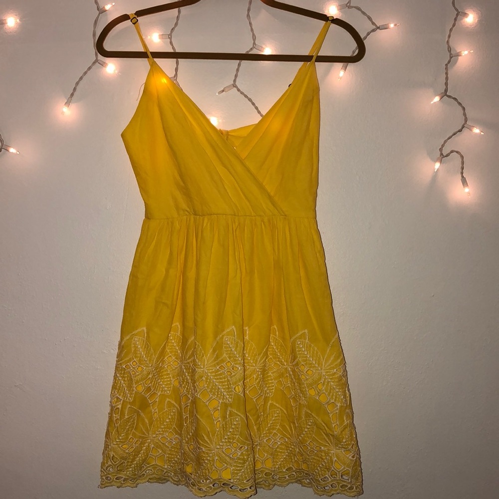 Altar’d State yellow dress